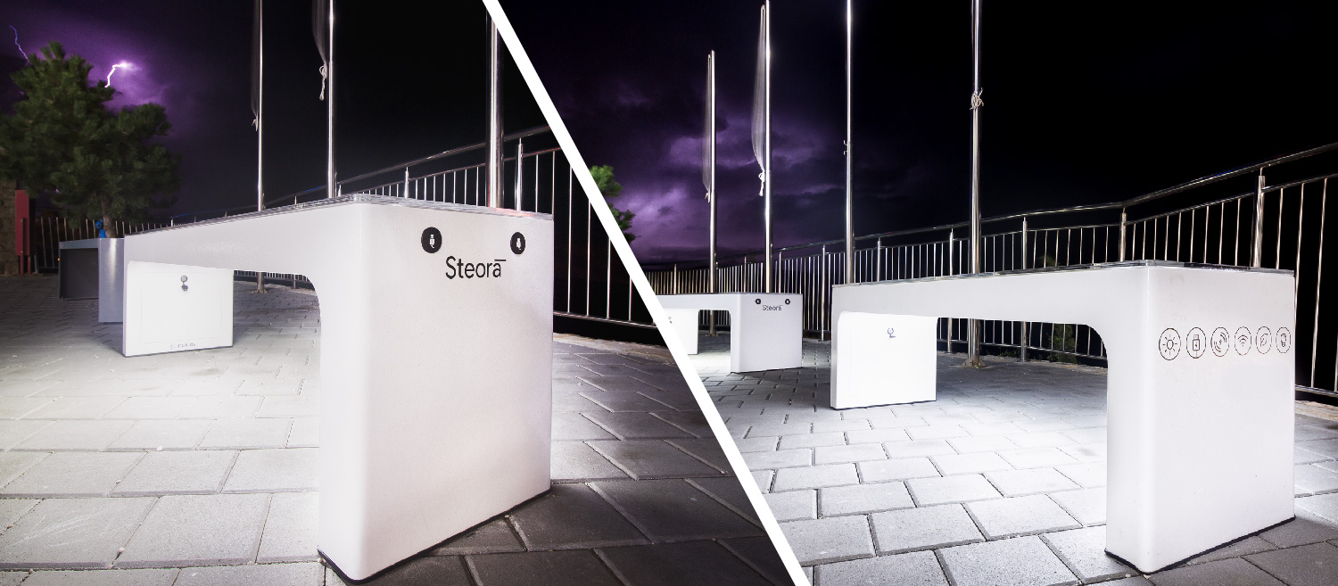 smart bench cable car dubrovnik